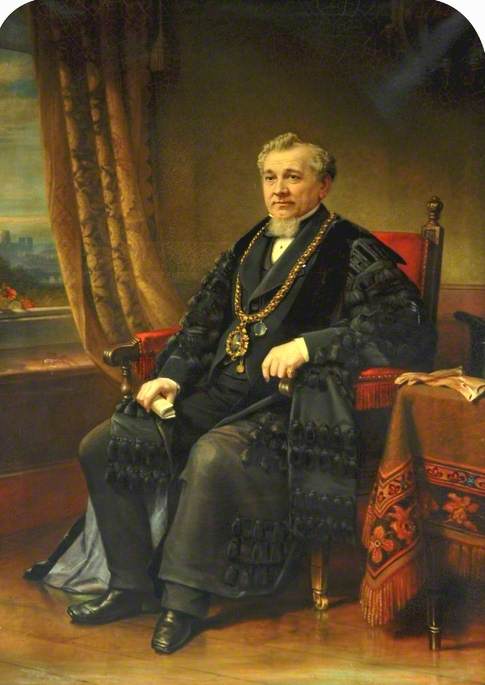 Alderman James Fowler (1816–1894), JP, Mayor of Durham (1872–1873, 1881–1884 & 1886–1887)