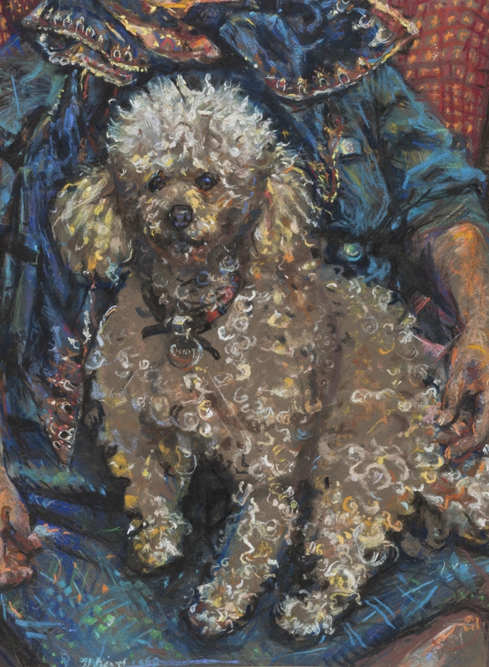 Portrait of a Poodle