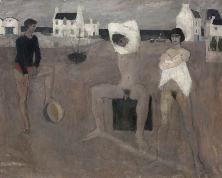 Bathers beside the Sea