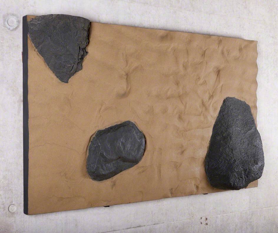 Study of Rippled Sand and Black Rocks, Hebrides