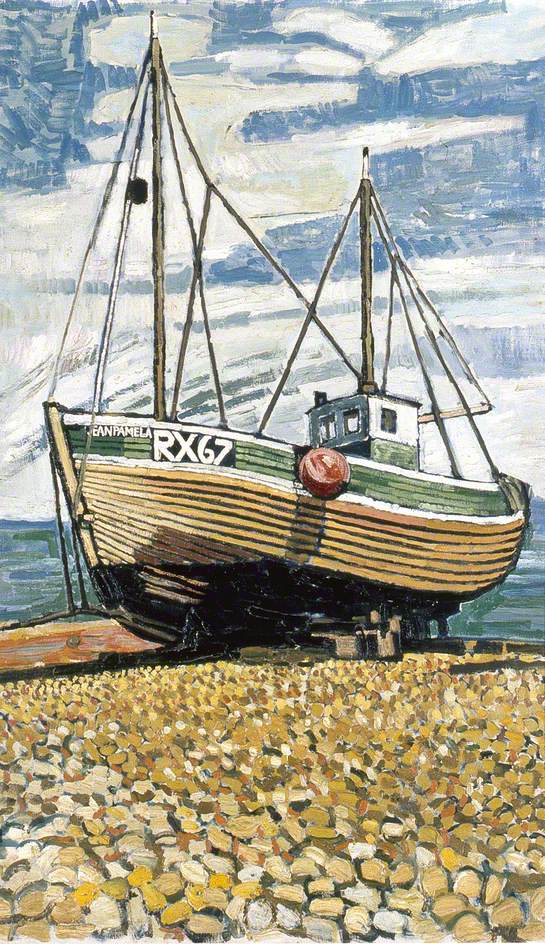 Fishing Boat at Dungeness, 'RX67'