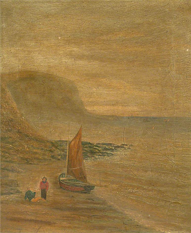 Boat and Two Fishermen