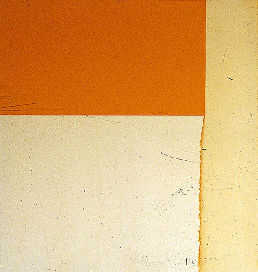 Exposed Painting, Cadmium Orange