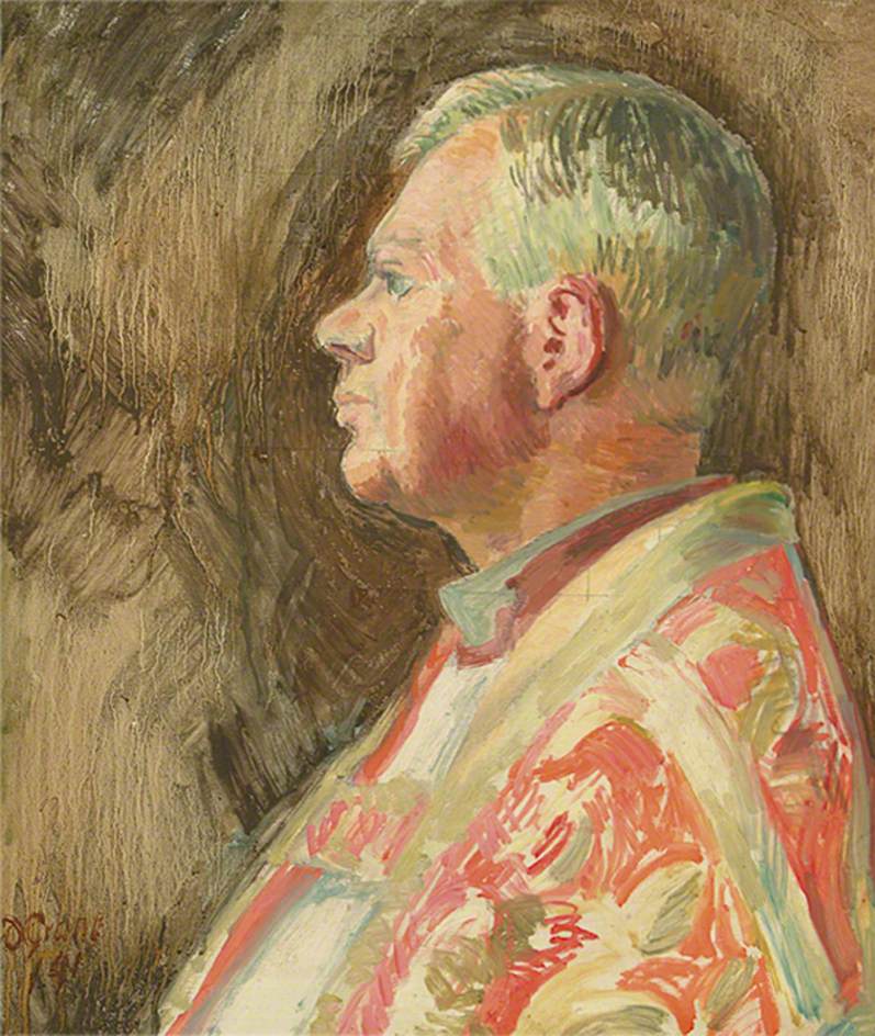 Study for a Portrait of Bishop Bell