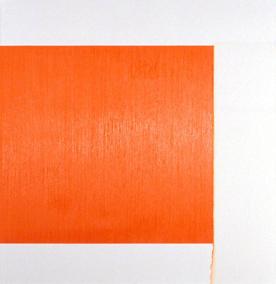 Exposed Painting, Cadmium Red Pale,Orange
