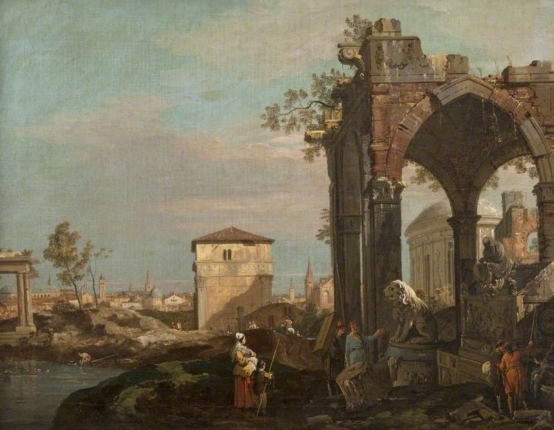 Capriccio Landscape of Ruins