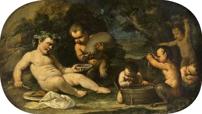 Bacchus and Infant Fauns