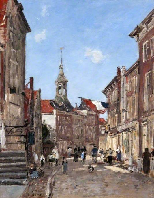 A Street in Dordrecht
