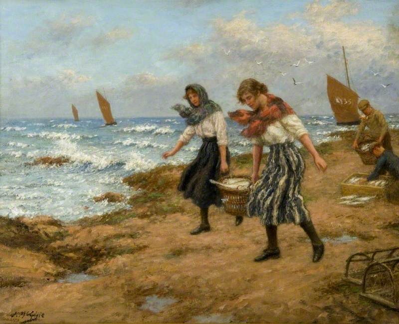 Fisher Girls Landing the Catch