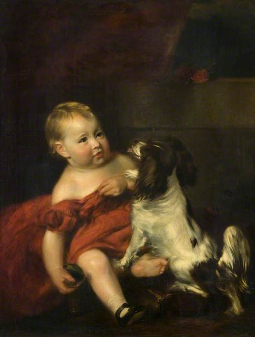 Child with a Spaniel