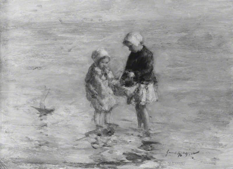 Children Wading