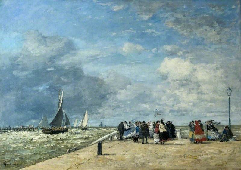 The Jetty at Trouville
