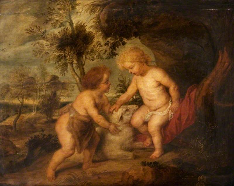 The Infant Christ and Saint John with a Lamb