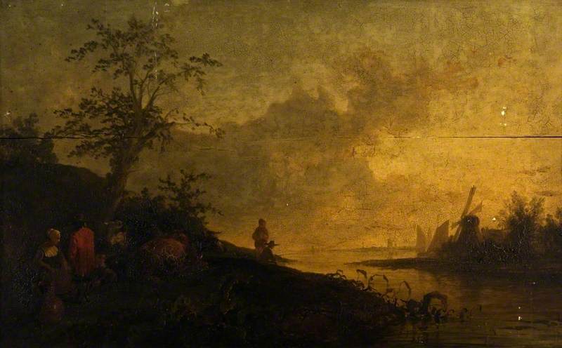 Dutch River Scene