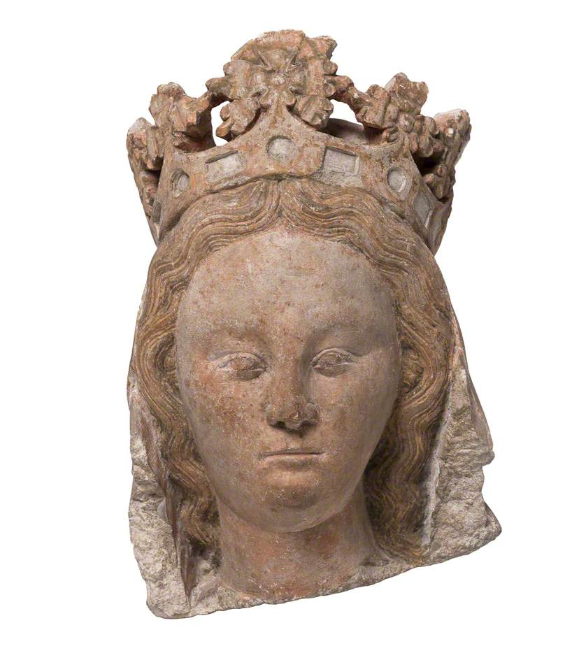 The Head of a Queen, Saint, or the Virgin