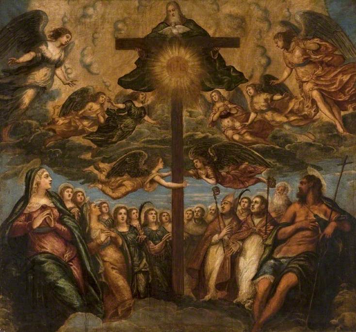 The Trinity Adored by Saints and Angels