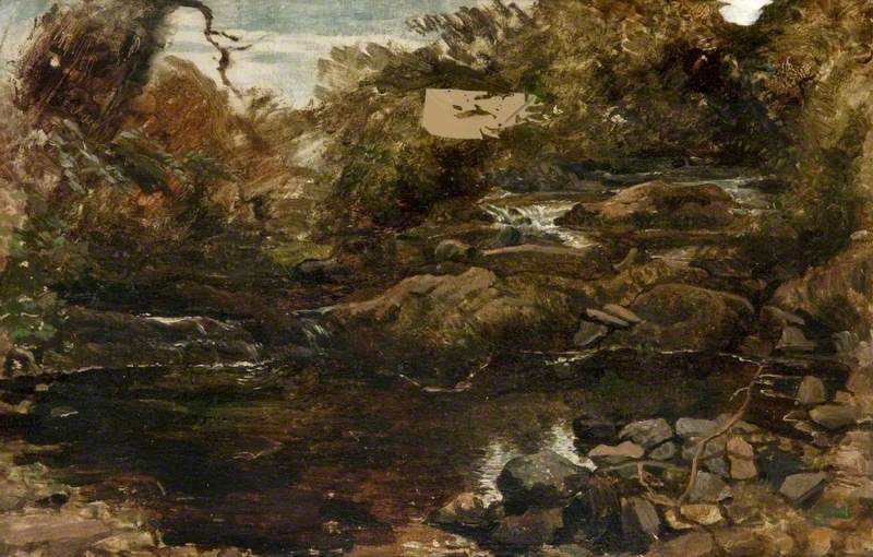 A Highland Burn (A Brooklet Stream)