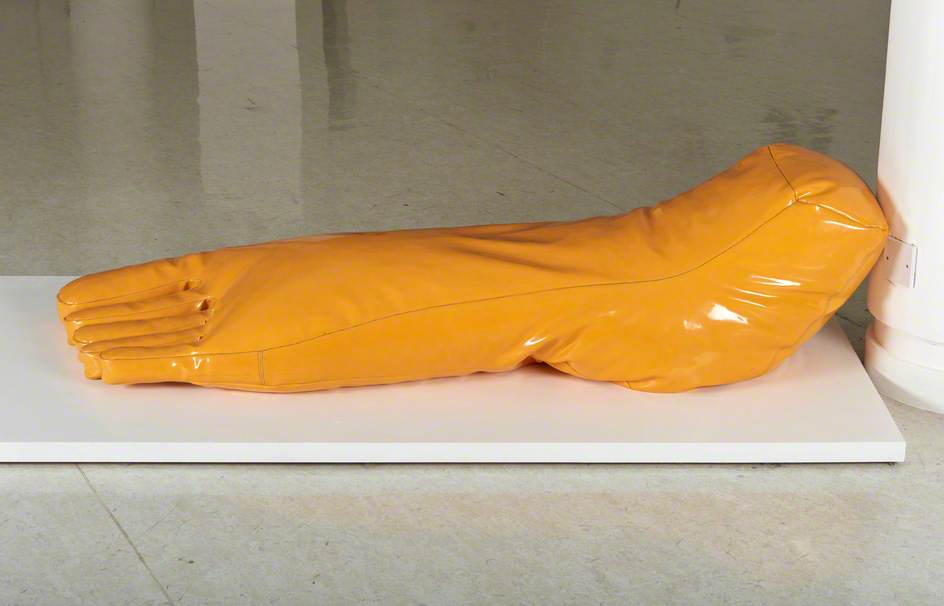 Untitled (Yellow Foot Sofa)