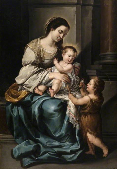 Madonna and Child with Infant Saint John, 'La serrana'