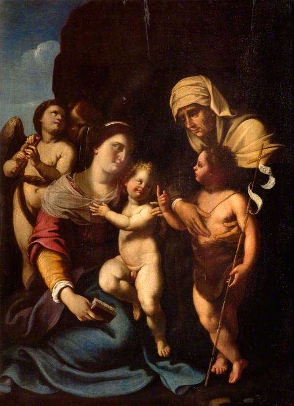 Madonna and Child, with Saint Elizabeth and Saint John