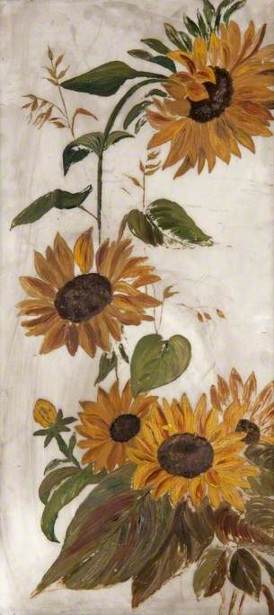 Sunflowers and Foliage