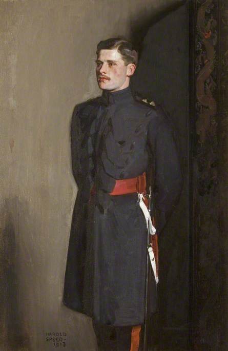 Edmund Antrobus (1887–1914), in the Uniform of a Grenadier Guard