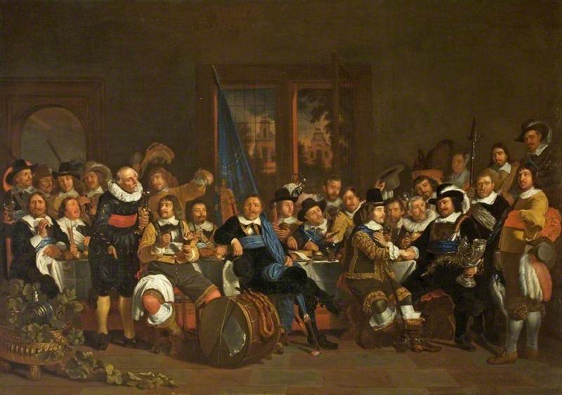 The Banquet of the Civic Guard at Amsterdam, The Netherlands, 1648