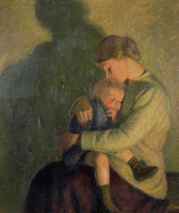 Mother and Child, Candlelight