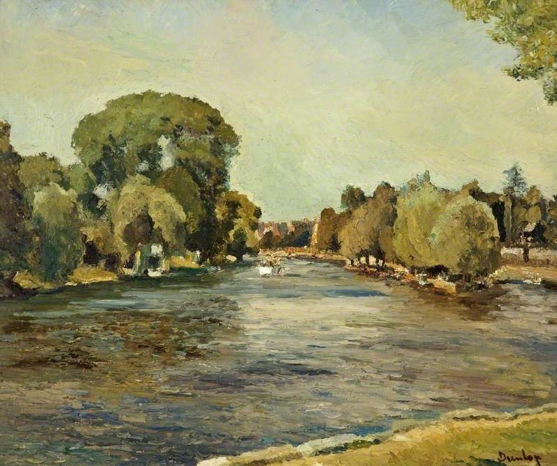 The River at Kingston upon Thames, Surrey