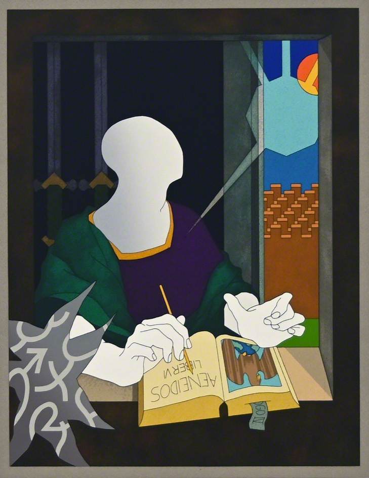 Virgil in His Study