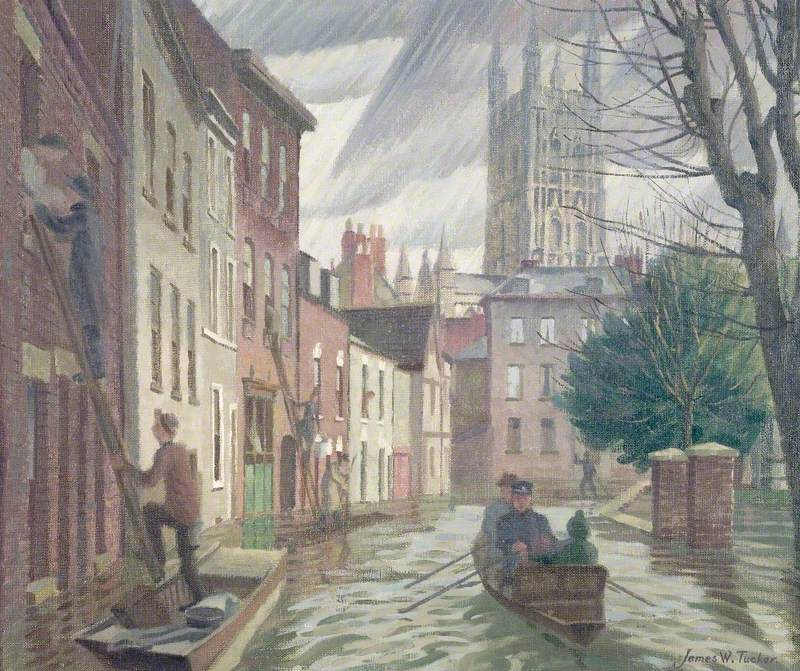 The Great Flood, Gloucester, 1947