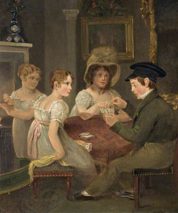 Mrs William Cornock (1748–1834), and Her Three Children