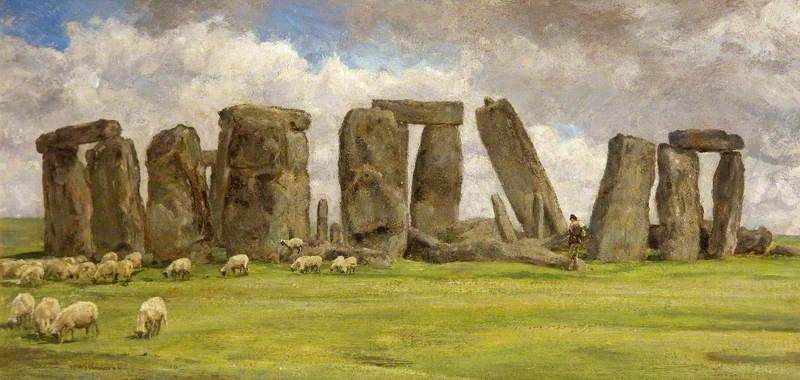 Stonehenge from the West, Wiltshire