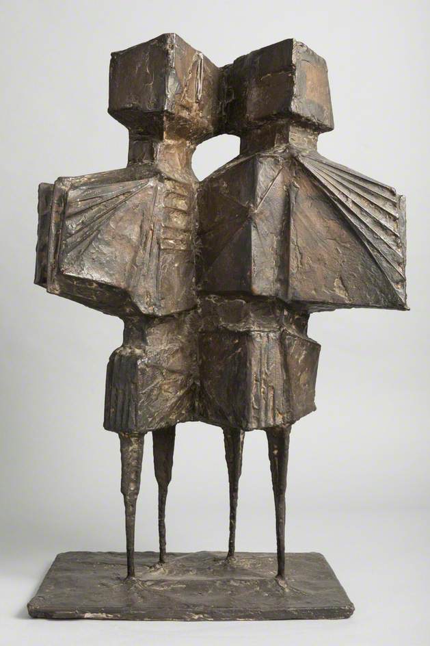Maquette for 'Winged Figures III'