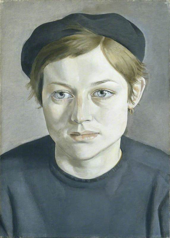 Girl With Beret Art Uk 6160