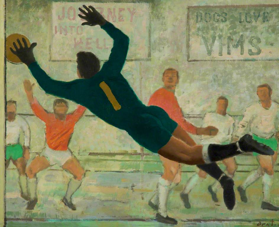 Football in Art Sir Cecil Beaton, Footballers