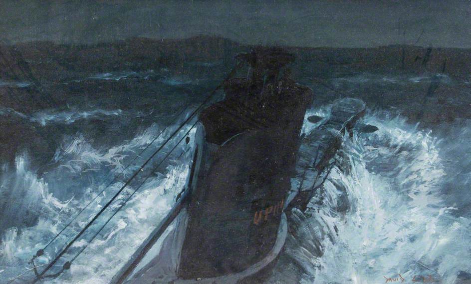 HMS 'Upholder' Attacking Italian Troopships