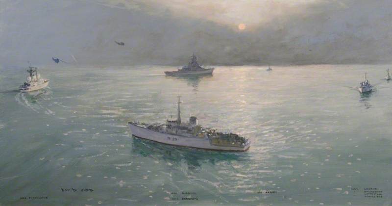 Gulf War, H Hour; Twelve Royal Navy Minesweepers Complete Their Task