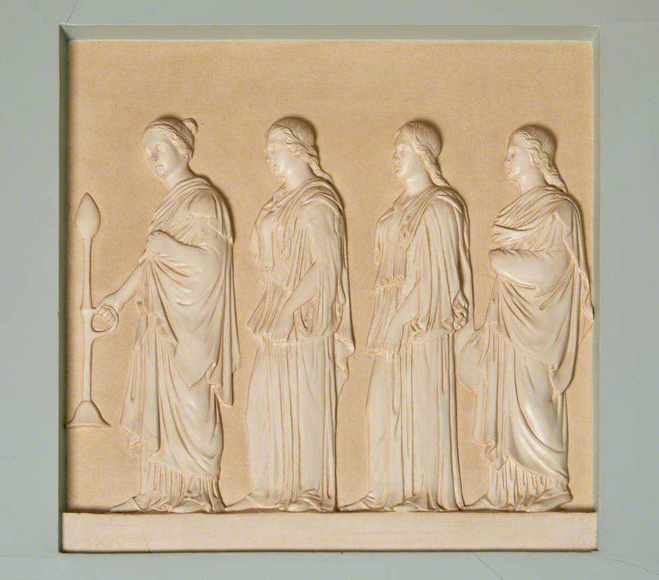 Four Women in a Line*