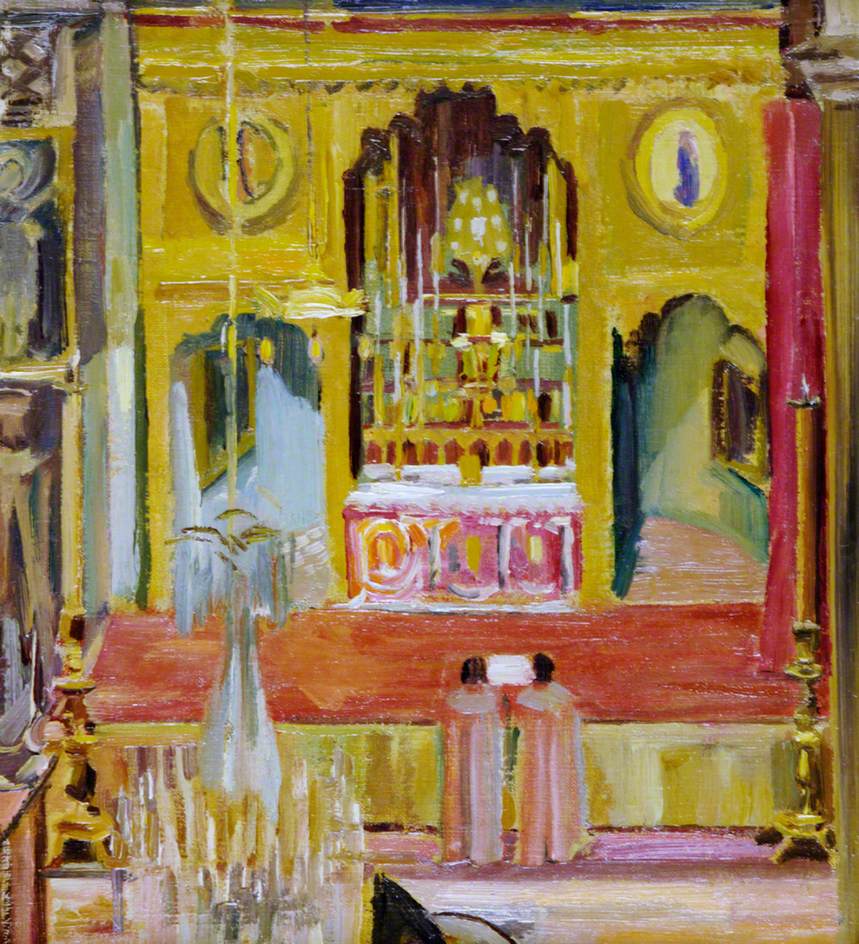 Interior of the Armenian Church