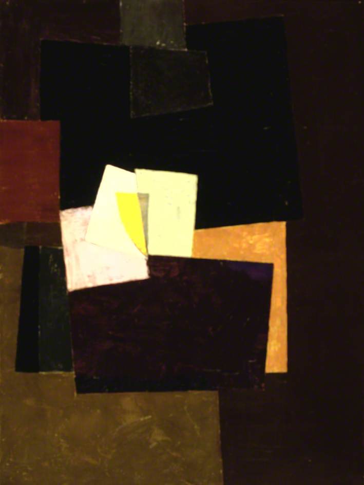 Composition with Black and Purple