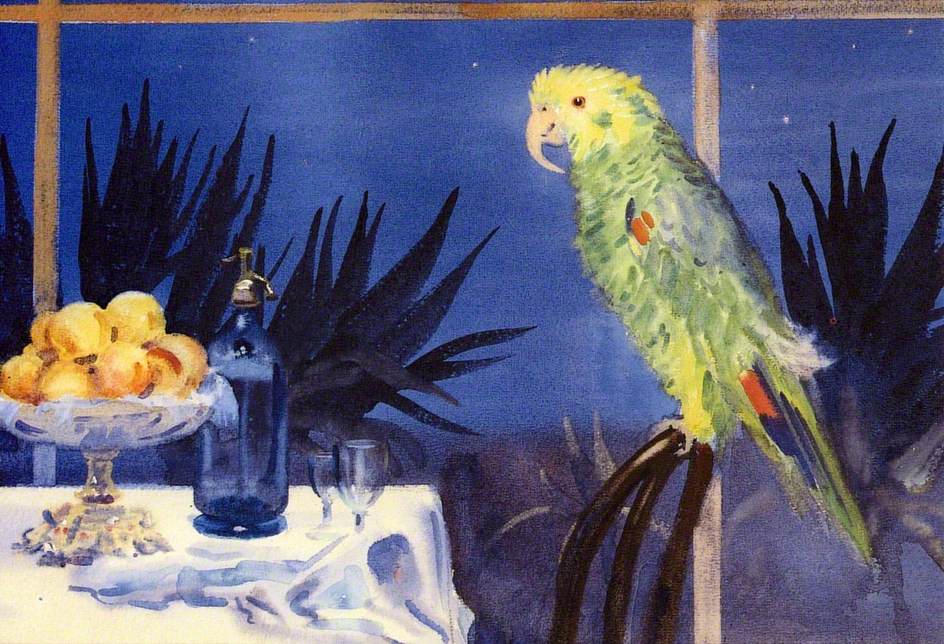 Still Life with Parrot