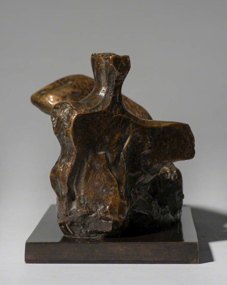 Maquette for Two-Piece Reclining Figure No. 1