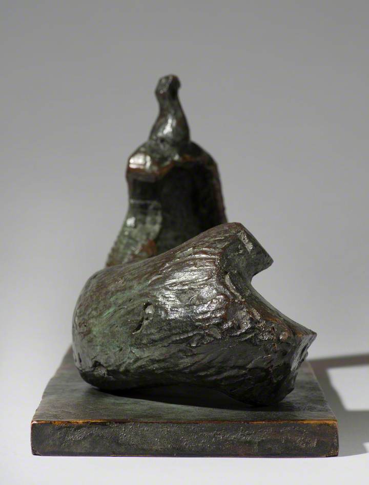 Two-Piece Reclining Figure: Maquette No. 2