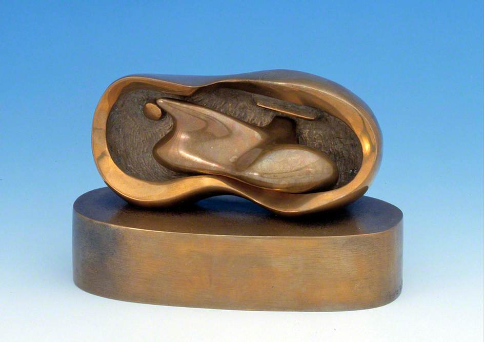 Maquette for Reclining Interior Oval