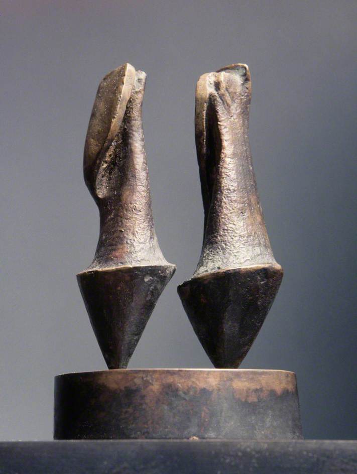 Maquette for Two Nuns