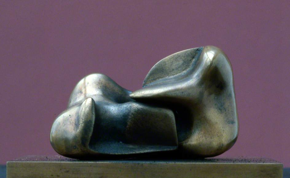 Maquette for Two-Piece Reclining Figure No. 10 | Art UK