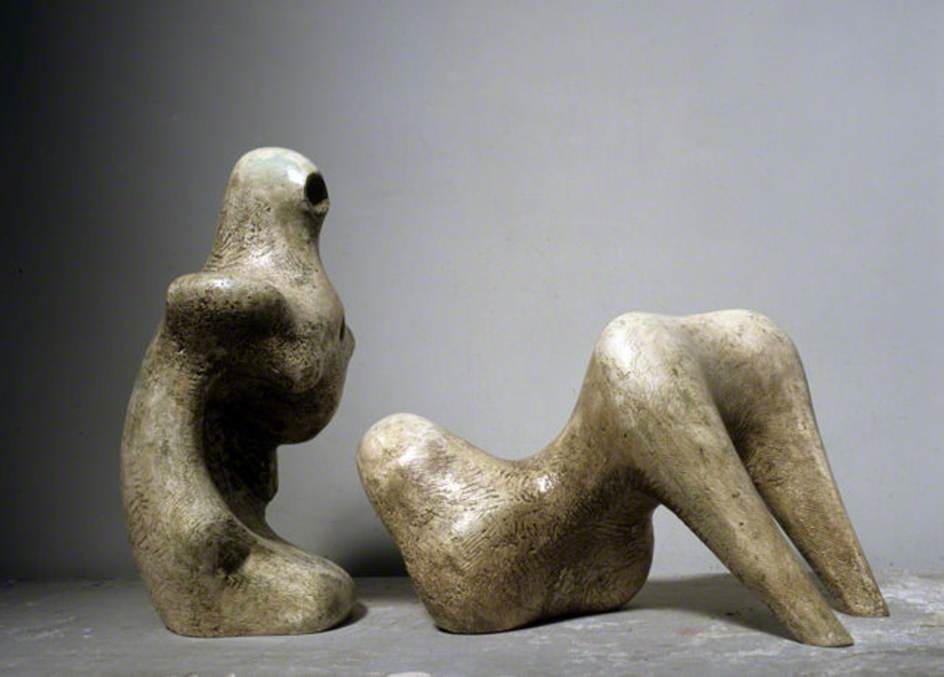 Two-Piece Reclining Figure: Armless