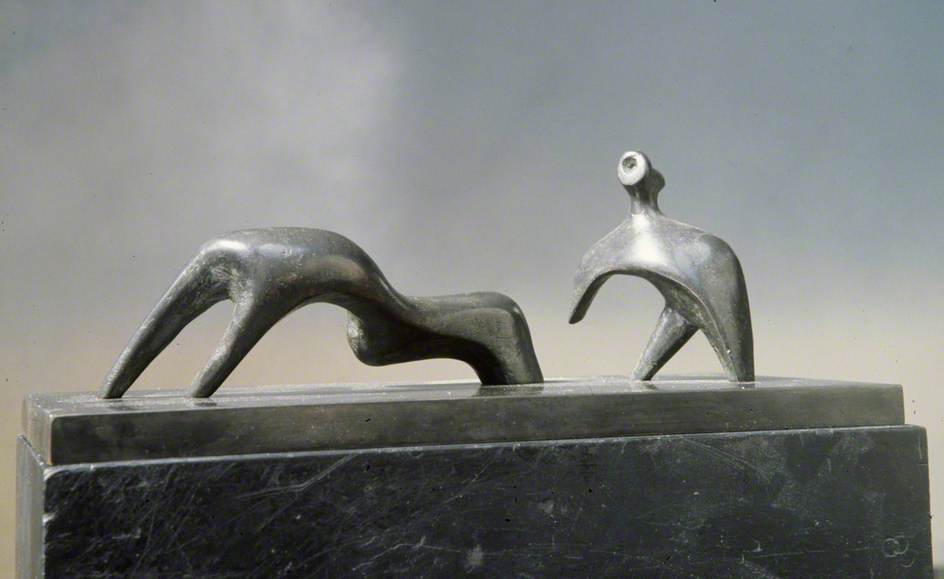 Two-Piece Reclining Figure: Thin