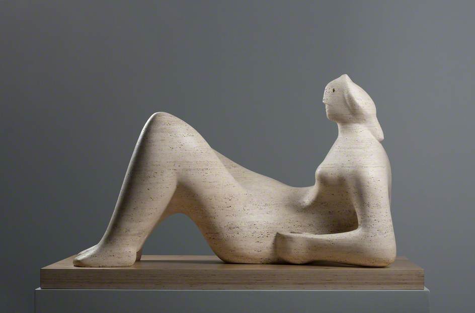 Draped Reclining Figure